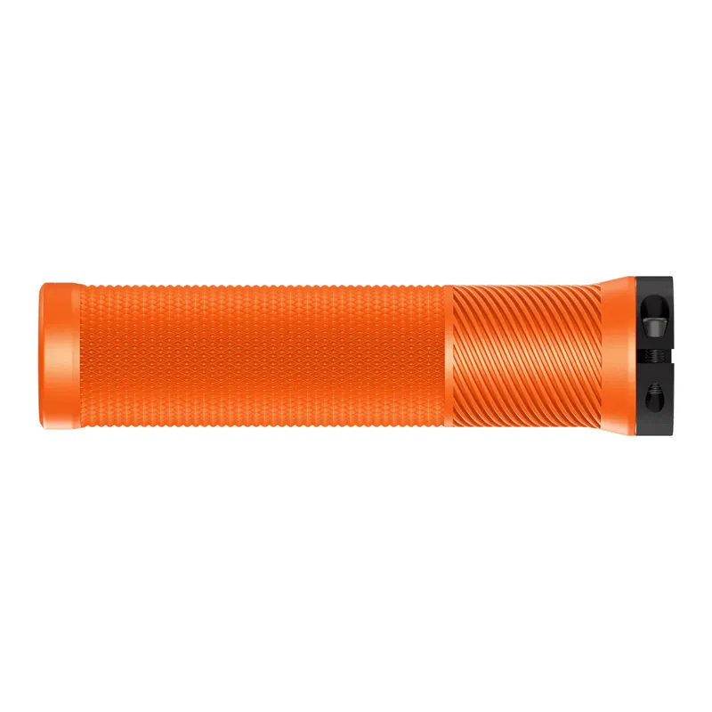OneUp Thin Lock-On Grips in Orange-3