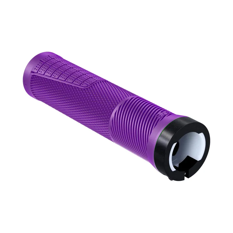 OneUp Thin Lock-On Grips in Purple-1