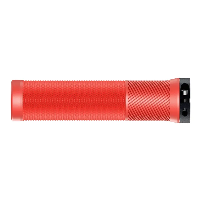 OneUp Thin Lock-On Grips in Red-3