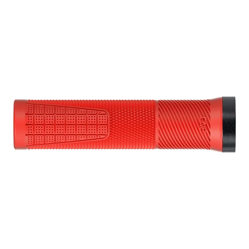 OneUp Thin Lock-On Grips in Red-2