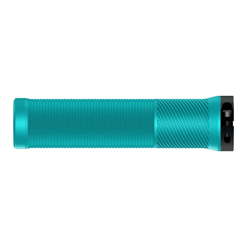 OneUp Thin Lock-On Grips in Turquoise-3