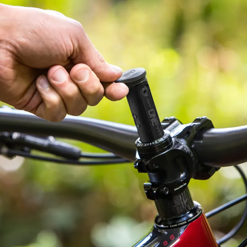 OneUp EDC Threaded Top Cap in Oil Slick-1