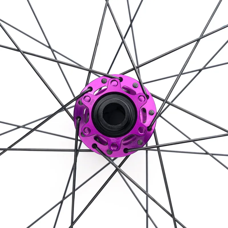 OneUp Boost 15x110 28H Front Hub in Purple-3