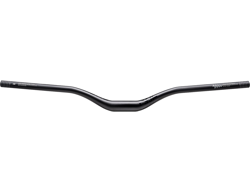OneUp V2 Carbon Handlebar 35mm Diameter -  800mm Width - 35mm Rise in Black-6