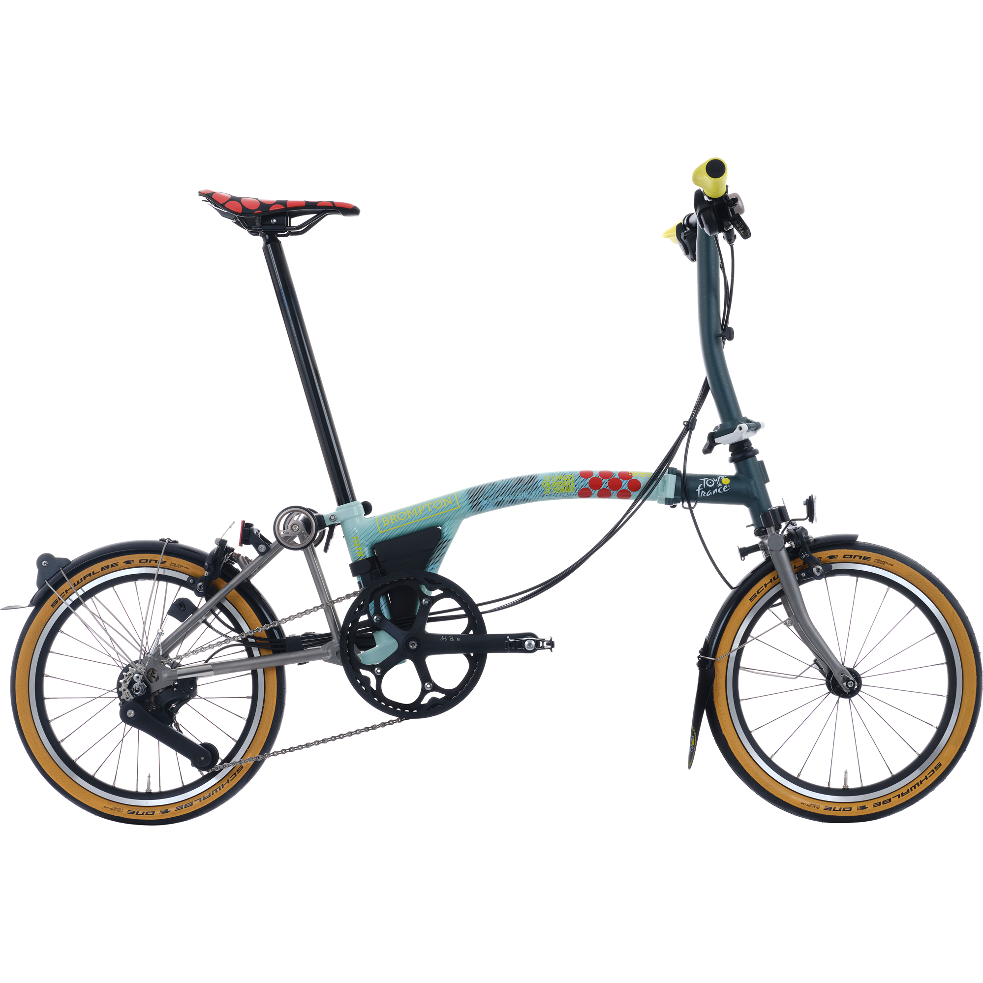 Electric Folding Electric Bike Brompton Ride Brompton X Tour De