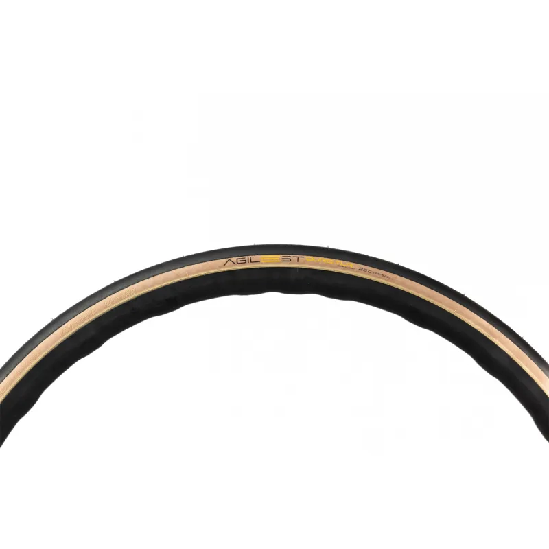 Panaracer Agilest Duro TLR Folding 700c Road Tyre in Black/Amber-2