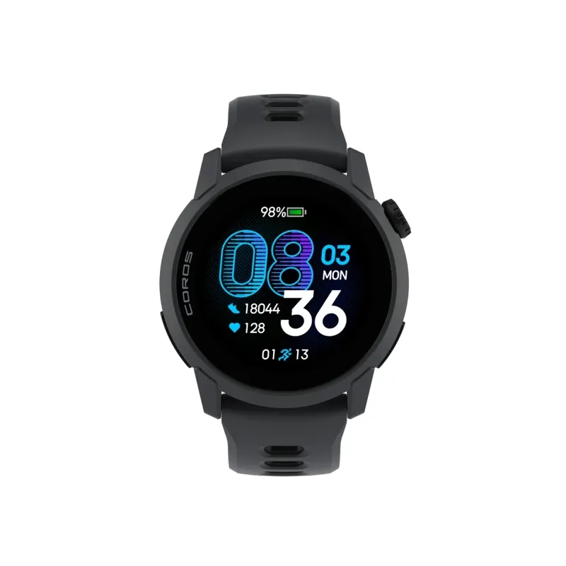 Coros PACE 4 GPS Sport Watch in Black Silicone-1