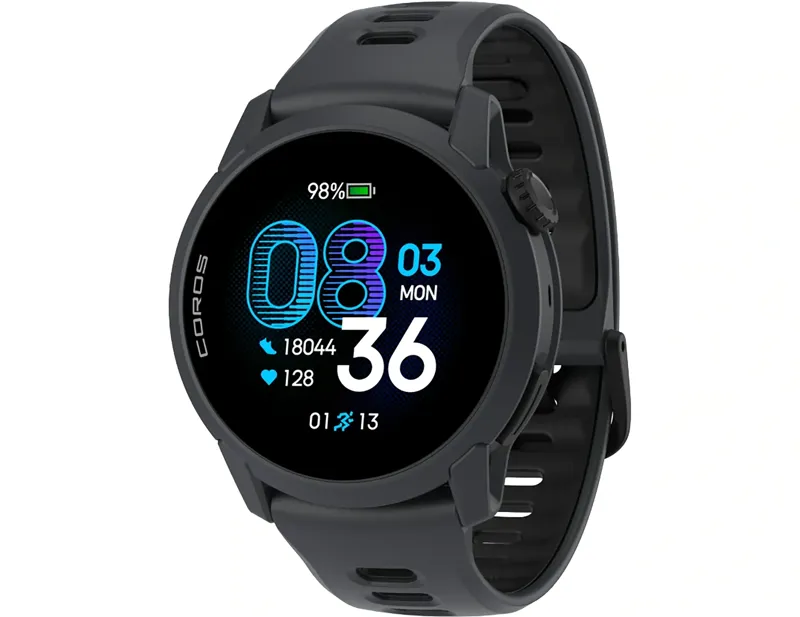 Coros PACE 4 GPS Sport Watch in Black Silicone