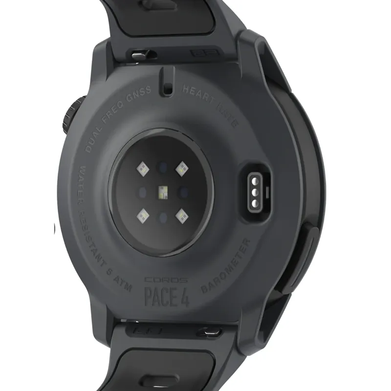 Coros PACE 4 GPS Sport Watch in Black Silicone-3