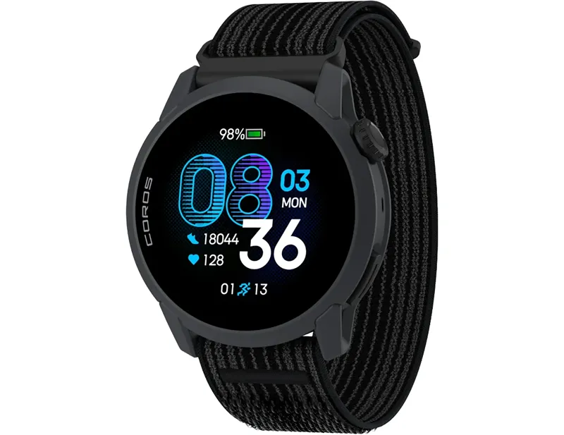 Coros PACE 4 GPS Sport Watch in Black Nylon