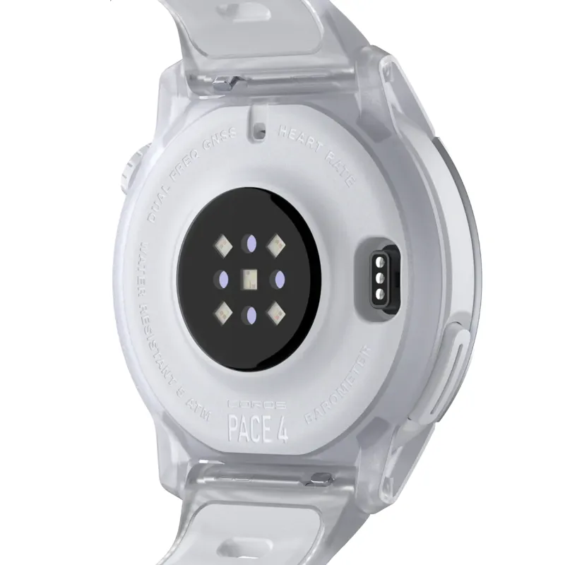 Coros PACE 4 GPS Sport Watch in Silicone White Cloud-3