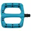 HT PA-03A Glass Reinforced Nylon Platform Cr-Mo Axles Replaceable Pin Pedals in Turquoise