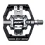 HT X-3 Clipless Alloy Body Sealed Bearing Cr-Mo Axles Inc. X-1 Cleats Pedals in Black