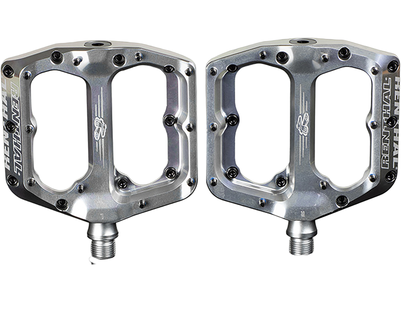 Renthal Revo-F Aluminum Pedal 9/16 inch in Silver