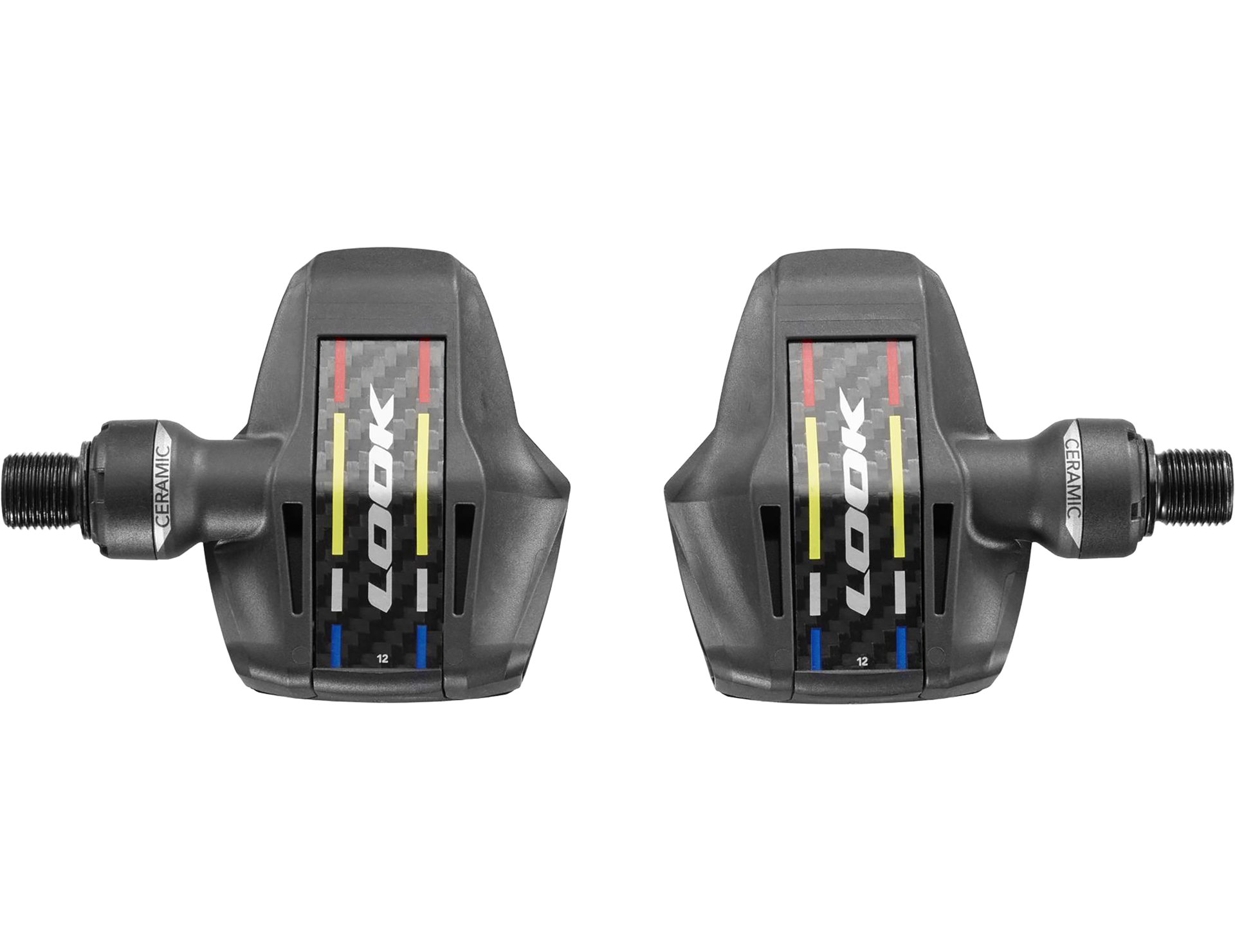 LOOK KEO STREET Pedal Studs - Black - Fixed (0°) - For Road, Hybrid, Touring Bikes