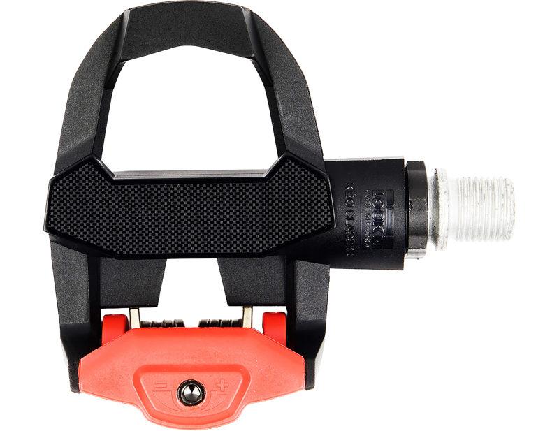 Look Keo Classic 3 Pedals with Keo Grip Cleat in Black and Red-2