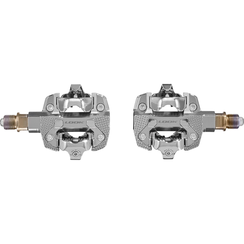 Balfes Bikes Look X-Track Power Dual Sided Powermeter Pedals in Silver | Free postage over £30, £10 off first order, price match & 0% finance.