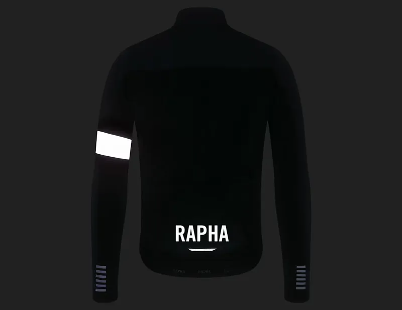 Rapha Pro Team Winter Jacket in Black/White-4