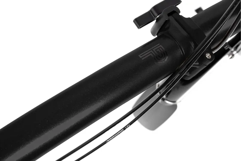 Brompton P Line 4-Speed Folding Bike 2025 in Midnight Black-7