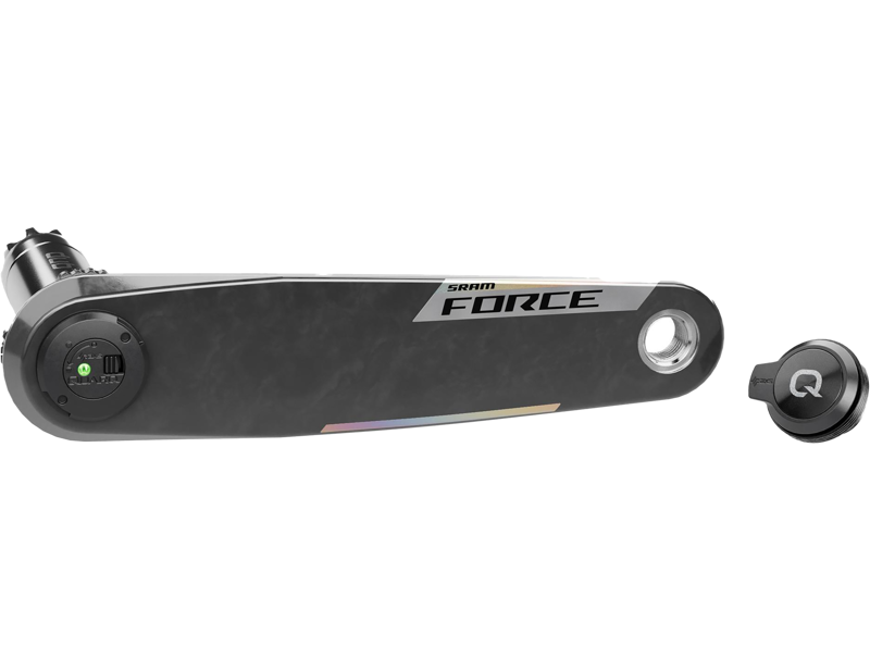 Balfes Bikes Sram SRAM Left Arm and Power Meter Spindle FORCE E1 DUB Right Arm/BB/Spider/Chainrings Not included BLACK | Free postage over £30, £10 off first order, price match & 0% finance.