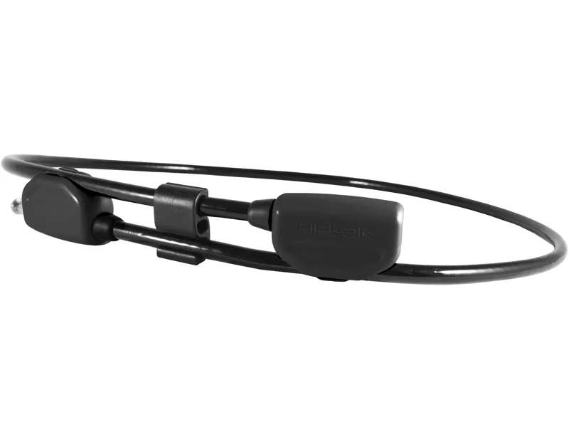 Hiplok Pop 10mmx1.3m Wearable Cable Lock in Black