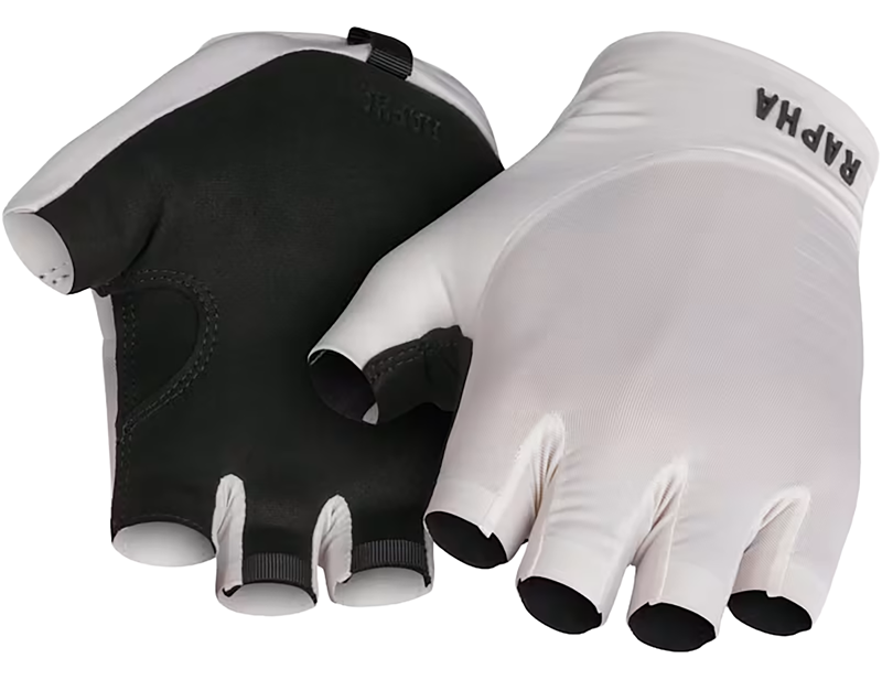 Rapha Pro Team Mitts in White-2