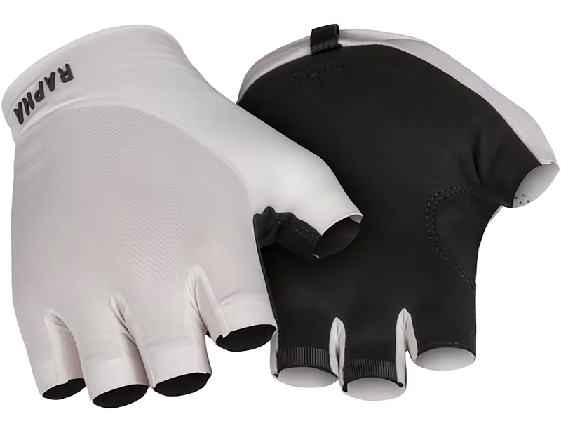 Rapha Pro Team Mitts in White-1