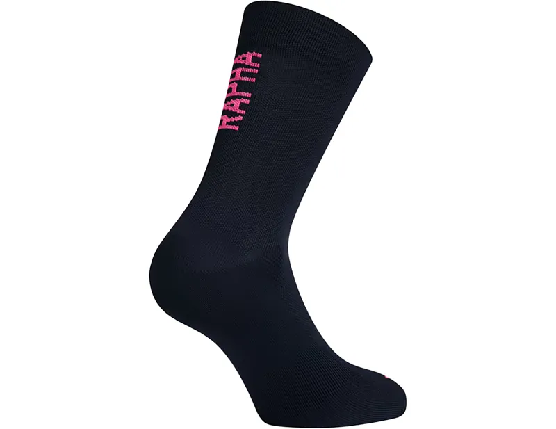 Balfes Bikes Rapha Pro Team Sock II Regular in Dark Navy/Hi-Vis Pink | Free postage over £30, £10 off first order, price match & 0% finance.