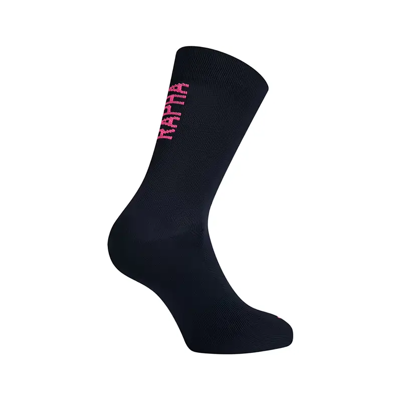 Balfes Bikes Rapha Pro Team Sock II Regular in Dark Navy/Hi-Vis Pink | Free postage over £30, £10 off first order, price match & 0% finance.