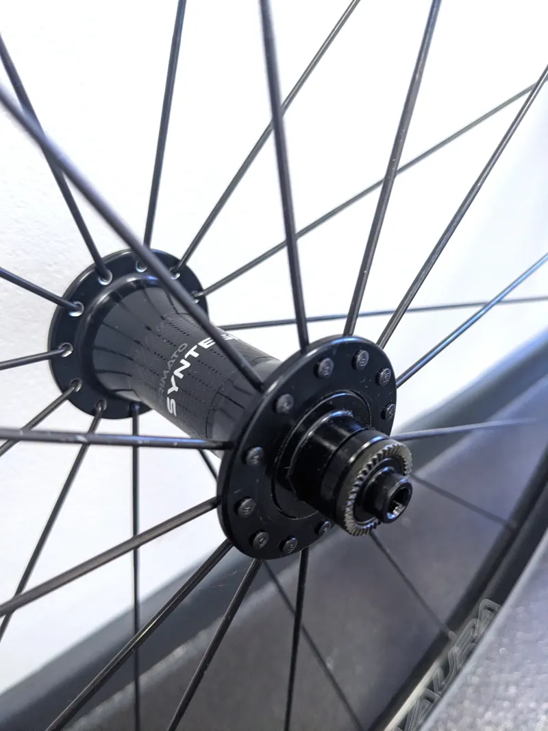 Halo Devaura Miche Primato Hub 24H Clincher Rim Brake Shimano 700c Wheelset in Black-4