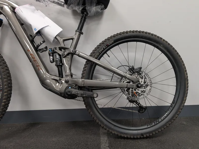 EX DEMO Trek Fuel EXe 8 XT Medium Full Suspension Electric Mountain Bike 2025 in Mercury-2