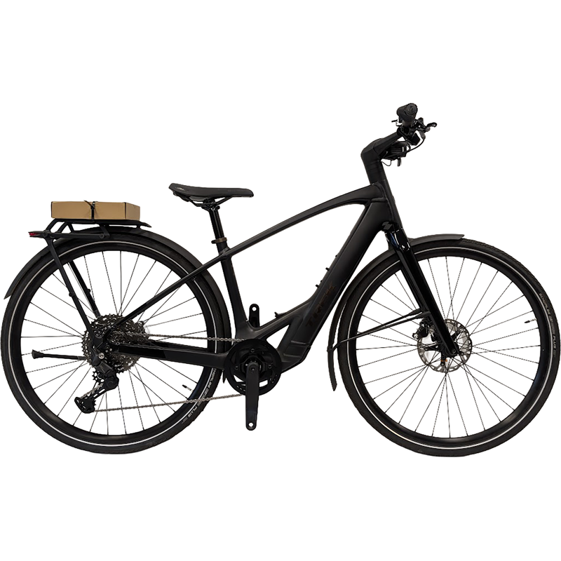Balfes Bikes EX DISPLAY Trek FX+ 7 Electric Hybrid Bike Size Small 2026 in Dark Star | Free postage over £30, £10 off first order, price match & 0% finance.