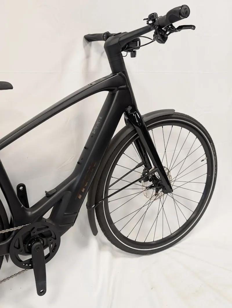 EX DISPLAY Trek FX+ 7 Electric Hybrid Bike Size Small 2026 in Dark Star-5