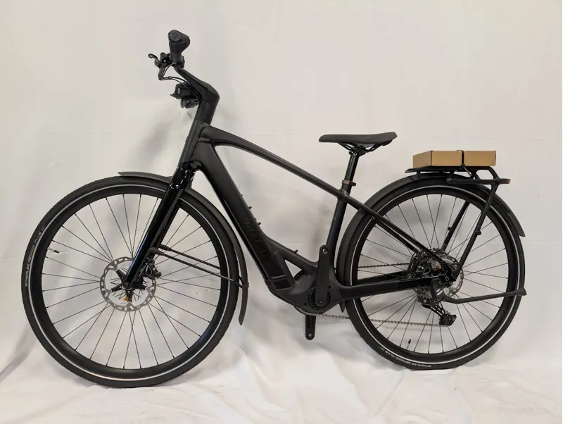 EX DISPLAY Trek FX+ 7 Electric Hybrid Bike Size Small 2026 in Dark Star-1