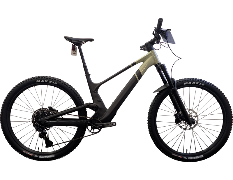 Scott Genius ST 920 Full Suspension Mountain Bike 2025 in Grey-1