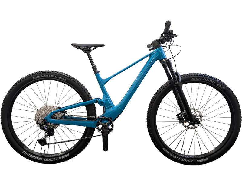 Scott Spark 960 Full Suspension Mountain Bike 2025 in Blue-1