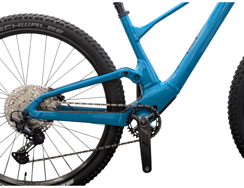Scott Spark 960 Full Suspension Mountain Bike 2025 in Blue-4