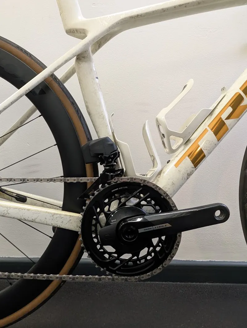 EX DEMO Trek Madone SLR 7 AXS Gen 8 Road Bike Size Small 2025 in Era White-5