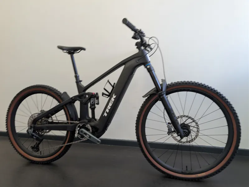 EX DEMO Trek Rail+ 9.8 GX AXS T-Type Gen 5 Electric Full Suspension Mountain Bike Medium 2026 in Deep Smoke-1
