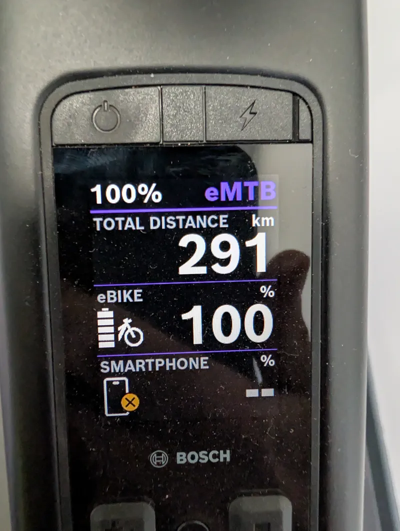 EX DEMO Trek Rail+ 9.8 GX AXS T-Type Gen 5 Electric Full Suspension Mountain Bike Medium 2026 in Deep Smoke-2