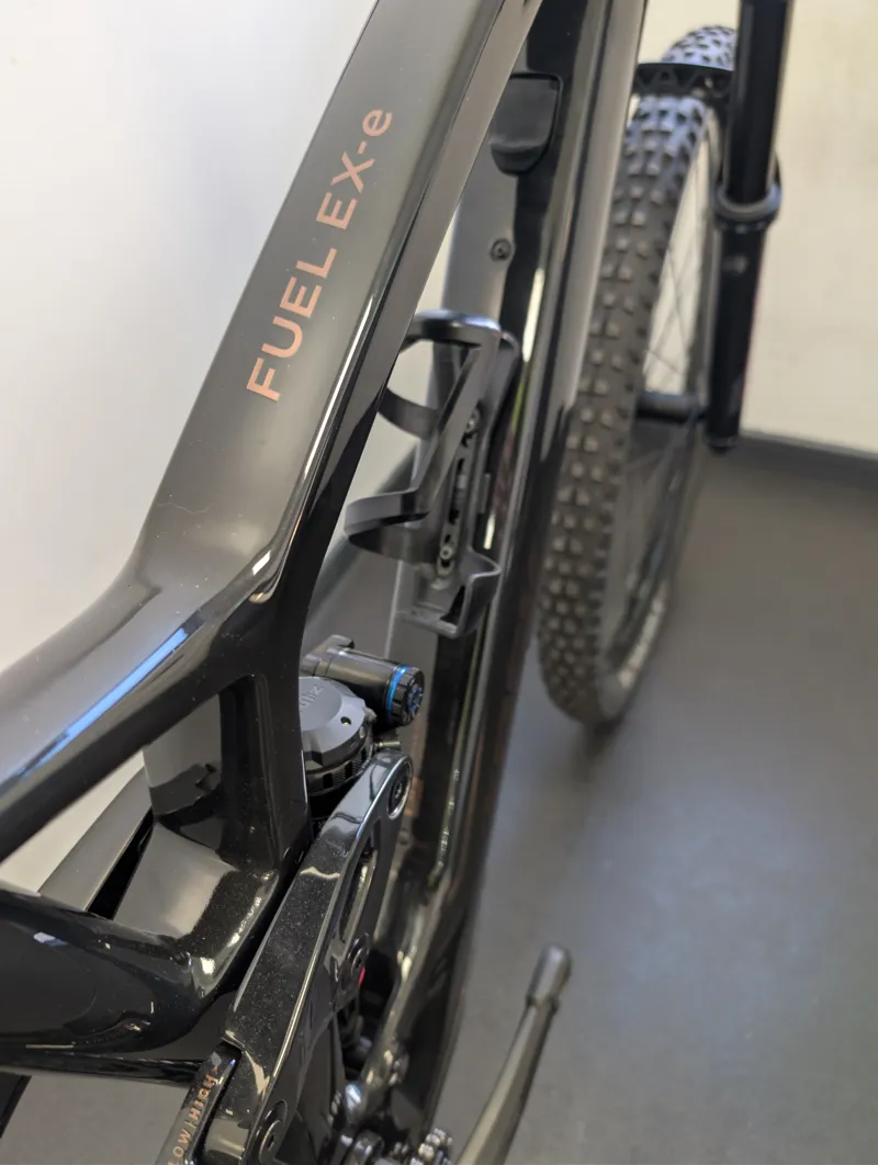 Ex Demo Trek Fuel EXe 9.9 Electric Full Suspension Mountain Bike X-Large 2025 in Smoke-4