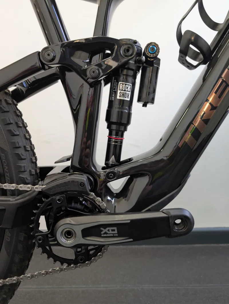 Ex Demo Trek Fuel EXe 9.9 Electric Full Suspension Mountain Bike X-Large 2025 in Smoke-5