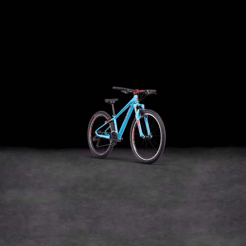 Cube Acid 260 26in Kids Mountain Bike 2024 in Blue/Red-1