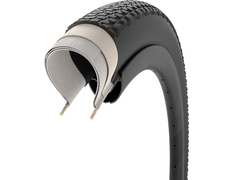 Pirelli Cinturato Gravel H Performance 650B Tubeless Ready Tyre in Black-3