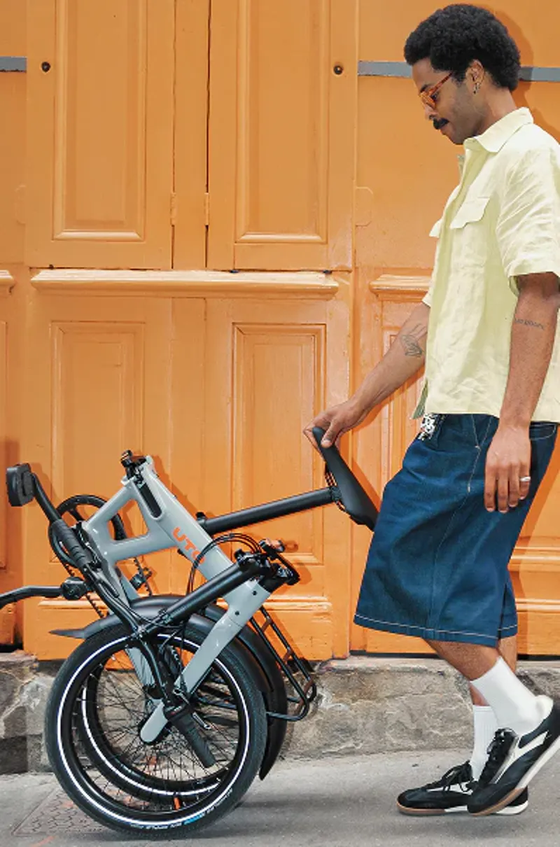 UTO Afternoon PRO 20 Folding Bike 2027 in Satin Grey-11