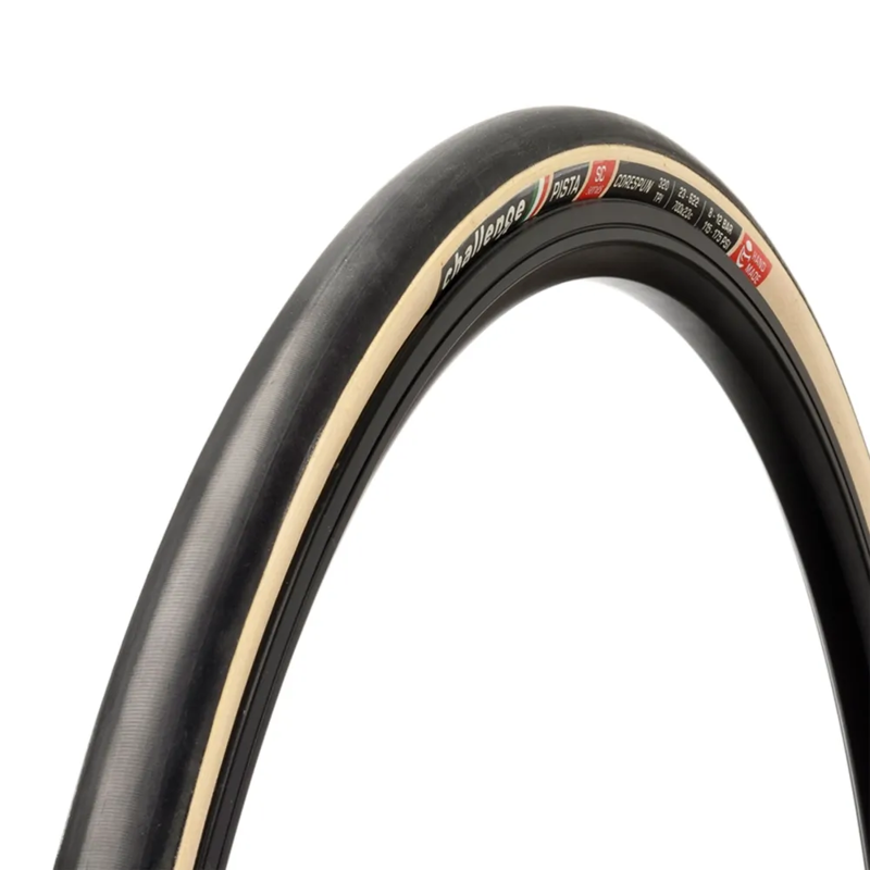 Balfes Bikes Challenge Pista Clincher 700x23c Track Tyre in Whitewall | Free postage over £30, £10 off first order, price match & 0% finance.