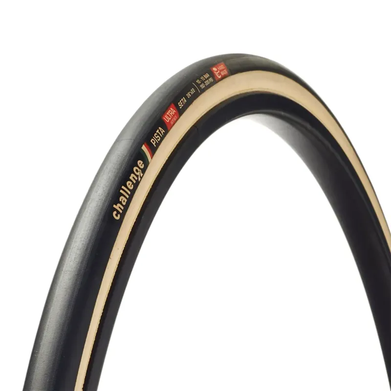 Challenge Pista Ultra HTU 700x22c Track Tyre in Whitewall