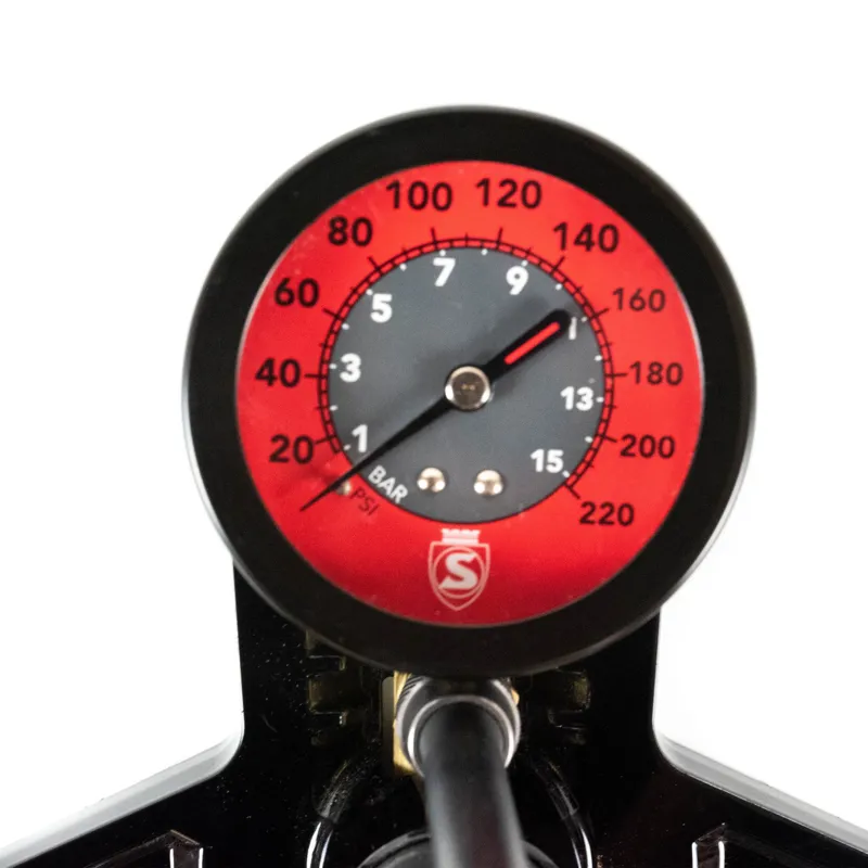 Silca Pista Plus Track Pump in Grey-2