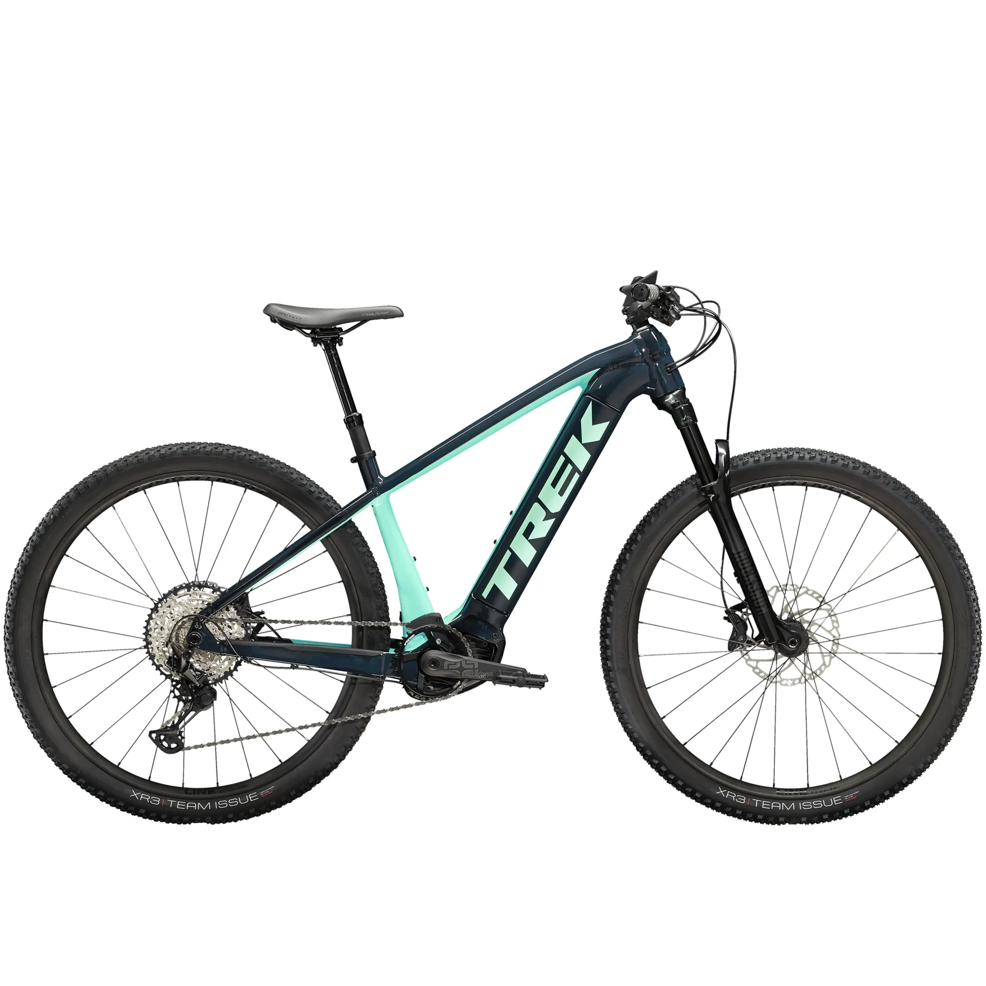 Trek Powerfly Electric Mountain Bike 2022 in Nautical Navy and