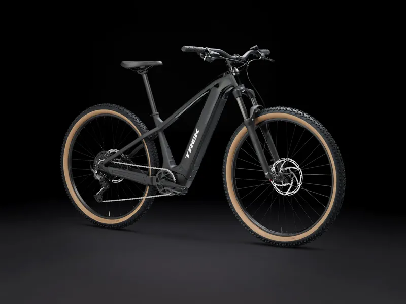 Trek Powerfly+ 4 Gen 5 600Wh Electric Hardtail Mountain Bike 2026 in Gloss Dark Star/Matte Dark Web-1